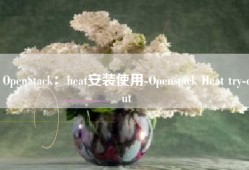 OpenStack：heat安装使用-Openstack Heat try-out