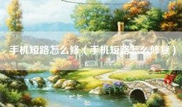 手机短路怎么修（手机短路怎么修复）