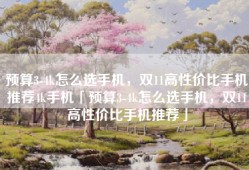 预算3-4k怎么选手机，双11高性价比手机推荐4k手机「预算3-4k怎么选手机，双11高性价比手机推荐」
